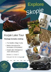 Things to do in Skopje Kozjak Lake Tour