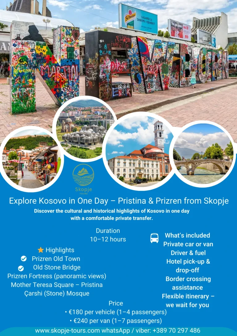 Kosovo Day Trip from Skopje, Pristina & Prizren Tour Webp www.skopje-tours.com