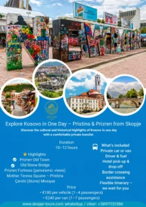 Things to do: Skopje Fortress Tour